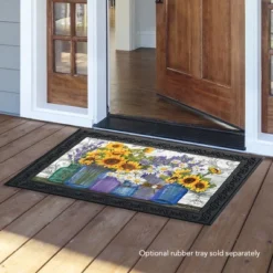 Rustic Sunflowers Summer Doormat Indoor Outdoor 30" X 18" Briarwood Lane -Home Decor Shop GUEST 5c66dbf1 4ddc 44be 9556 215f65dd76d5