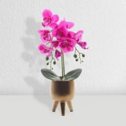 Forever Leaf Artificial Purple Orchid Plant For Decoration In Vase, Indoor Artificial Plant For Home Decor -Home Decor Shop GUEST 5e52eb20 74fd 408c 80c4 a17e1ae3a473