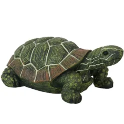 Sunnydaze Decor Sunnydaze Indoor/Outdoor Lifelike Terrance The Tortoise Patio Garden Yard Entryway Decorative Statue - 9" -Home Decor Shop GUEST 5f76f405 6563 452a 8733 8caeef2684ce