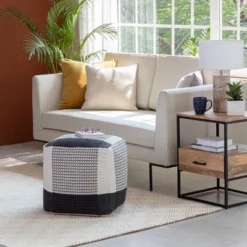 Carrapateira Pouf Black/Ivory - Anji Mountain 13 Carrapateira Pouf Black/Ivory - Anji Mountain -Home Decor Shop GUEST 610e06da 76e7 4bb2 b7a6 a7c7a3da2b18