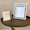 Rainbow Mother Of Pearl White Marble Picture Frame, 5x7 - Anaya -Home Decor Shop GUEST 612a0f75 c487 4915 afcc e9ff6ad5e504