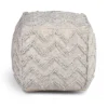 Kenzari Square Zigzag Handwoven Pouf Ivory - Steve Silver Co. 1 Kenzari Square Zigzag Handwoven Pouf Ivory - Steve Silver Co. -Home Decor Shop GUEST 61e88722 0b83 48b6 ac5f e838fe29062c