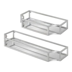 2pc Ciel Metal Wall Shelf Set - Kate & Laurel All Things Decor 17 2pc Ciel Metal Wall Shelf Set - Kate & Laurel All Things Decor -Home Decor Shop GUEST 62fdbdd6 a939 4afc adbf 5d4afc8bd0bc