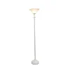 1 Light Torchiere Floor Lamp With Marbleized Glass Shade White - Elegant Designs 1 1 Light Torchiere Floor Lamp With Marbleized Glass Shade White - Elegant Designs -Home Decor Shop GUEST 638f0df4 8398 4586 92ac 31677e417bc9
