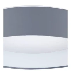 16" LED 1-Light Palomaro Glass Pendant White Charcoal Gray - EGLO 7 16" LED 1-Light Palomaro Glass Pendant White Charcoal Gray - EGLO -Home Decor Shop GUEST 6407b650 5bb8 4445 944c a79cc0e6ed4f