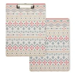6 Pack Clipboards With Low Profile Clip And Hook, Letter Size Paper Storage, 6 Boho Designs (9x12 In) -Home Decor Shop GUEST 65aa67bf 8628 46ea 9dad 6c3c72e5baad