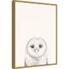 18" X 24" Animal Mug III Owl By Victoria Borges Framed Canvas Wall Art Gold - Amanti Art 1 18" X 24" Animal Mug III Owl By Victoria Borges Framed Canvas Wall Art Gold - Amanti Art -Home Decor Shop GUEST 65c77303 933f 4856 a6cb ea82a9bb9b31