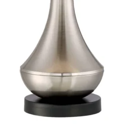 360 Lighting Simon Modern Table Lamps 25 1/2" High Set Of 2 Brushed Nickel With USB Charging Port Ivory Linen Shade For Bedroom Living Room House Desk 8 360 Lighting Simon Modern Table Lamps 25 1/2" High Set Of 2 Brushed Nickel With USB Charging Port Ivory Linen Shade For Bedroom Living Room House Desk -Home Decor Shop GUEST 65c81d35 b72c 4310 8b86 04909f088c5e