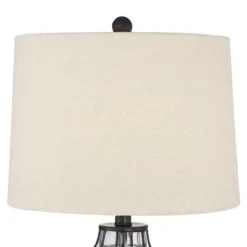 360 Lighting Hudson Rustic Accent Table Lamps 23" High Set Of 2 Bronze Clear Glass USB Charging Port Drum Shade For Bedroom Living Room Bedside Desk 11 360 Lighting Hudson Rustic Accent Table Lamps 23" High Set Of 2 Bronze Clear Glass USB Charging Port Drum Shade For Bedroom Living Room Bedside Desk -Home Decor Shop GUEST 6796cb34 b48d 462d 8c11 afcdf5e2ccf1