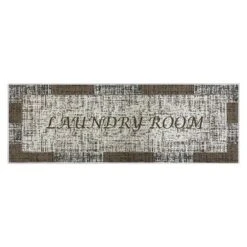 Sussexhome Non Skid Cotton Washable Laundry Room Runner Rug, 20" X 59" -Home Decor Shop GUEST 6a396244 5e43 4249 a61e 83c8b3a28681
