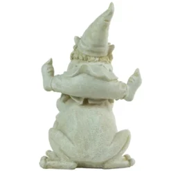 Northlight 9.75" Spring Weathered Frog And Gnome Outdoor Patio Garden Statue - Ivory -Home Decor Shop GUEST 6a4a7e8a 32b1 47e6 b692 d20538f0e1e7