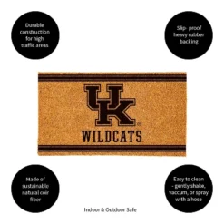 Evergreen University Of Kentucky Logo Turf Mat, Brown- 28 X 16 Inches Indoor Outdoor Doormat -Home Decor Shop GUEST 6b229b8f 4841 432b a4db 3e6281614d08