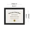 Americanflat Diploma Frame With Tempered Shatter-resistant Glass - Available In A Variety Of Sizes 2 Americanflat Diploma Frame With Tempered Shatter-resistant Glass - Available In A Variety Of Sizes -Home Decor Shop GUEST 6b287271 b0f7 48cb 9d93 716a8b825e5a