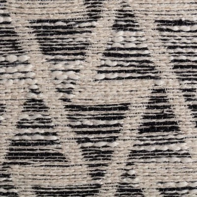 Lafayette Square Pouf Black/Ivory - Anji Mountain 6 Lafayette Square Pouf Black/Ivory - Anji Mountain - Image 4