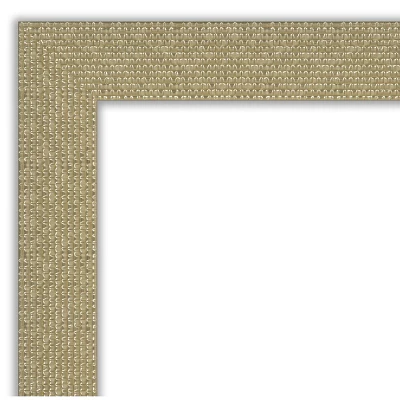 40" X 28" Non-Beveled Mosaic Gold Wall Mirror - Amanti Art 4 40" X 28" Non-Beveled Mosaic Gold Wall Mirror - Amanti Art - Image 2