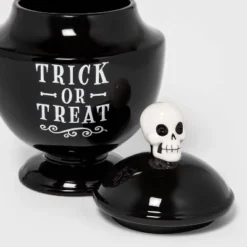 Trick Or Treat Black Ceramic Halloween Cookie Jar - Hyde & EEK! Boutique™ 5 Trick Or Treat Black Ceramic Halloween Cookie Jar - Hyde & EEK! Boutique™ -Home Decor Shop GUEST 6e1fad41 60d7 49a5 936f 321cfc6720de