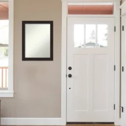 22" X 28" Non-Beveled Furniture Espresso Narrow Wall Mirror - Amanti Art -Home Decor Shop GUEST 7021d356 081c 4599 9519 c8f6eae0ea02