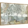 33" X 22" Breezy Landscape Trees I By Allison Pearce Framed Canvas Wall Art Light Brown - Amanti Art -Home Decor Shop GUEST 7117c7c9 1340 4629 86a4 8207b0e18e85