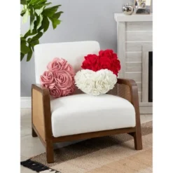 Saro Lifestyle Throw Pillow With Heart Felt Design -Home Decor Shop GUEST 712c520a 473b 43dd b39f 4ecbb4e6b772