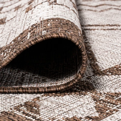 Marokko Diamond Medallion Indoor/Outdoor Area Rug - JONATHAN Y 6 Marokko Diamond Medallion Indoor/Outdoor Area Rug - JONATHAN Y - Image 4