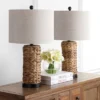 (Set Of 2) 25" Elicia Sea Grass Table Lamps Natural (Includes LED Light Bulb) - JONATHAN Y 1 (Set Of 2) 25" Elicia Sea Grass Table Lamps Natural (Includes LED Light Bulb) - JONATHAN Y -Home Decor Shop GUEST 72c3d28b c0ad 495f 8de6 061541b6dbbc