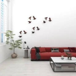 Set Of 3 Metallic Flying Bird Sculptures Wall Decor - Olivia & May -Home Decor Shop GUEST 72cc23e7 af0e 486d a7d7 3bfb6d8b198c