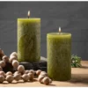 Moss Timber Pillar Candles - Set Of 2 -Home Decor Shop GUEST 735d496e e3dd 480c 9c71 c9daee4c4e99