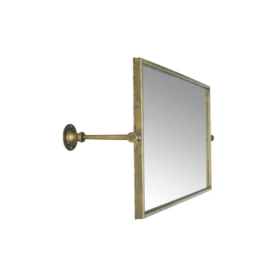 26.5" Metal Swivel Wall Mirror Brass - 3R Studios 7 26.5" Metal Swivel Wall Mirror Brass - 3R Studios - Image 5