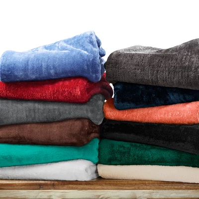 Cozy And Warm Microfiber Fleece Blanket - Blue Nile Mills 6 Cozy And Warm Microfiber Fleece Blanket - Blue Nile Mills - Image 4