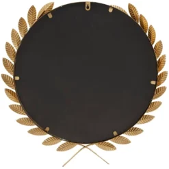 Metal Leaf Wall Mirror Gold - CosmoLiving By Cosmopolitan -Home Decor Shop GUEST 75976ab3 ea80 44c2 a3f3 7351d442fdc2
