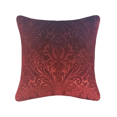 20"x20" Oversize Embossed Panne Velvet Square Throw Pillow - Edie@Home 14 20"x20" Oversize Embossed Panne Velvet Square Throw Pillow - Edie@Home - Image 12