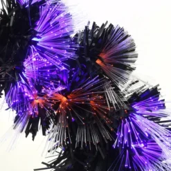 National Tree Company 9 Ft. Black Fiber Optic Garland With Purple And Orange Lights -Home Decor Shop GUEST 78659303 cf22 4800 ae51 857a41e0210d