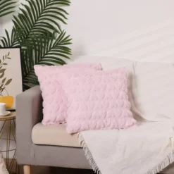 Unique Bargains Printed Decorative Faux Fur Heart Pattern Soft Pillow Covers 2 Pcs -Home Decor Shop GUEST 79dec7a0 db06 411a 8ae8 29de24e69b7f