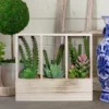 Northlight 11" Artificial Mixed Succulent Arrangement In A Wooden Planter Box -Home Decor Shop GUEST 7a3d182c 3083 4ec7 904e 2400a91ac643