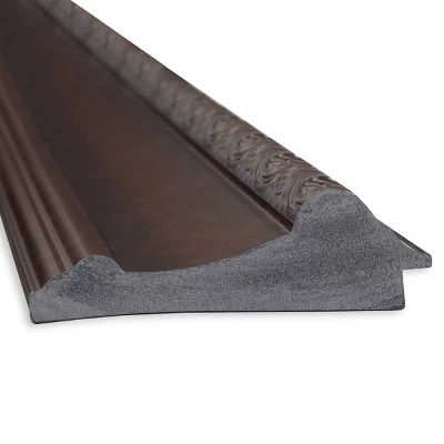 48" X 37" Non-Beveled Decorative Bronze Wall Mirror - Amanti Art 3 48" X 37" Non-Beveled Decorative Bronze Wall Mirror - Amanti Art