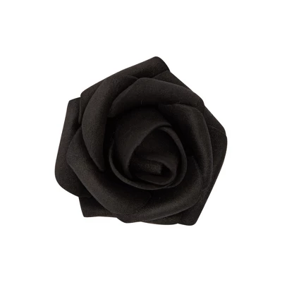 Bright Creations 200 Pack Black Roses Artificial Flowers For Decoration, Small Flower Heads For Arts And Crafts, Stemless Arrangements, 3" 10 Bright Creations 200 Pack Black Roses Artificial Flowers For Decoration, Small Flower Heads For Arts And Crafts, Stemless Arrangements, 3" - Image 8