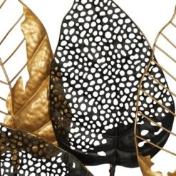 Metal Leaf Tall Cut-Out Wall Decor With Intricate Laser Cut Designs Black - Olivia & May -Home Decor Shop GUEST 7dec5360 2272 4d4a 8e34 6763414ae9d6