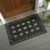 Evergreen Scroll Cutout Embossed Floor Mat Indoor Outdoor Rubber Tray 2'x3' Fits Embossed Doormats Size 30"x18" Black -Home Decor Shop GUEST 7f9a5a1f a884 41bf b01e 43b3ddeaab0e