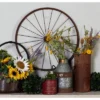 Metal Bike Wheel Wall Decor With Clothespin Photo Brown - Olivia & May -Home Decor Shop GUEST 80226078 1fd6 4848 98cd 4378bb2ac033