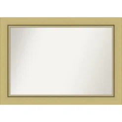 Landon Gold Non-Beveled Bathroom Wall Mirror -Home Decor Shop GUEST 811926ca 523c 4ecd 80f9 8eaed730f2fa