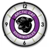 Collectable Sign & Clock | Artic Cat LED Wall Clock Retro/Vintage, Lighted - Great For Garage, Bar, Mancave, Gym, Office Etc 14 Inches