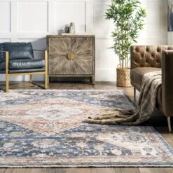 NuLOOM Addison Transitional Faded Medallion Fringe Area Rug 19 NuLOOM Addison Transitional Faded Medallion Fringe Area Rug -Home Decor Shop GUEST 82db0147 abdf 4c08 b841 9ca8f2496cd5