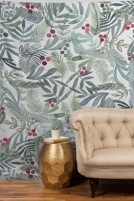 Dash And Ash Ferns And Holly Tapestry - Society6 3 Dash And Ash Ferns And Holly Tapestry - Society6