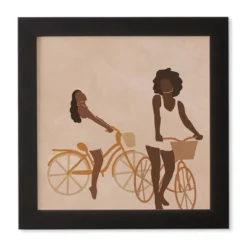 Nawaalillustrations Sunday Morning Minimal Framed Wall Art Black - Deny Designs -Home Decor Shop GUEST 8395b530 acbd 4784 85de c2fe46850e38