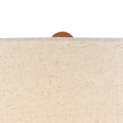 360 Lighting Andi Modern Mid Century Table Lamp 24 1/2" High Hammered Brown Ceramic Red Oak Wood Off White Shade For Bedroom Living Room Bedside Desk -Home Decor Shop GUEST 85e704fb 983b 424d 9c98 fa6ee1967ae4