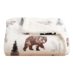 Great Bay Home Rustic Lodge Velvet Plush Warmest Throw 14 Great Bay Home Rustic Lodge Velvet Plush Warmest Throw -Home Decor Shop GUEST 86286822 ce8b 40b8 8214 77d6944be744