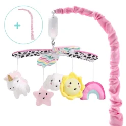 The Peanutshell Pink Look Up Musical Mobile For Girls -Home Decor Shop GUEST 8669a010 485f 41a2 819c 08ca72e6af0d