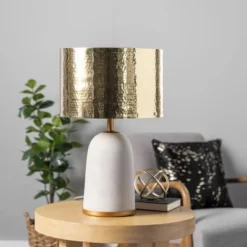 NuLOOM Monroe Concrete & Iron 25" Table Lamp Lighting - Brass 25" H X 14" W X 14" D 13 NuLOOM Monroe Concrete & Iron 25" Table Lamp Lighting - Brass 25" H X 14" W X 14" D -Home Decor Shop GUEST 86c738f9 b7b0 4589 b289 95b553e45f11
