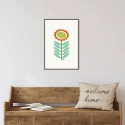 16" X 23" Mid Mod Flower No.3 By Annie Bailey Art Framed Canvas Wall Art - Amanti Art 10 16" X 23" Mid Mod Flower No.3 By Annie Bailey Art Framed Canvas Wall Art - Amanti Art -Home Decor Shop GUEST 87647235 4a8b 44e8 83e1 9342ede5bacd