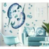 Catcoq Narwhal Giant Peel And Stick Wall Decal - RoomMates -Home Decor Shop GUEST 880083aa 86bf 452a 9fae 2690cf31c74b